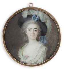 The Dancer Giovanna Bassi (1762-1834), 1780-1790. Creator: Cornelius Hoyer