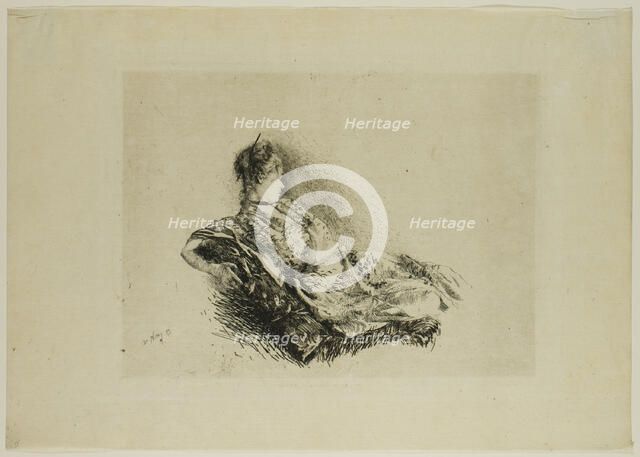 The Dancer Holoke-Go-Zen, 1873. Creator: Giuseppe de Nittis.