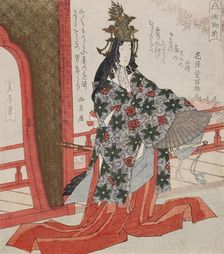 The Dancer Hotoke Gozen, 1820s. Creator: Gakutei
