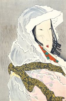 The Dancer Hotoke Gozen at Gioji (image 2 of 3), Published in 1897. Creator: Kobayashi Kiyochika