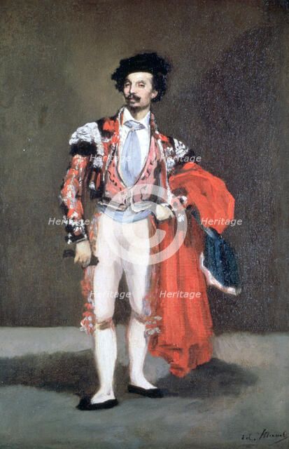 'The Dancer, Mariano Camprubi', 1862. Artist: Edouard Manet