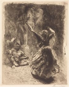 The Dancer of Tanjore (La bayadère of Tanjore), 1914. Creator: Paul Albert Besnard