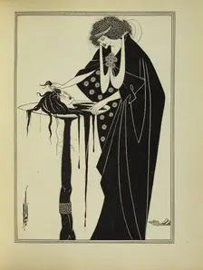 The Dancer's Reward, 1907. Creator: Aubrey Beardsley