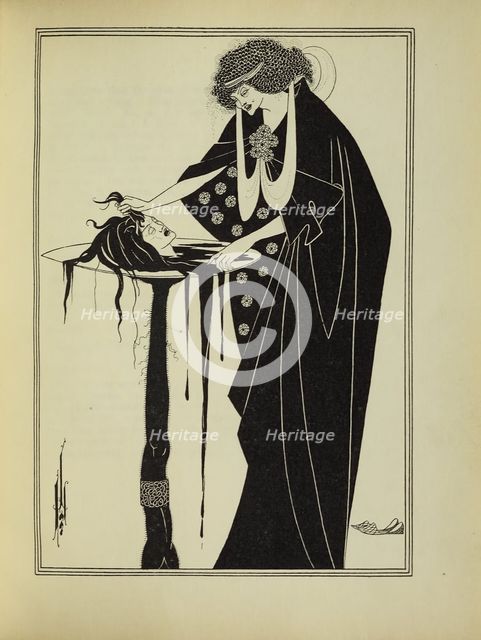 The Dancer's Reward, 1907.  Creator: Aubrey Beardsley.