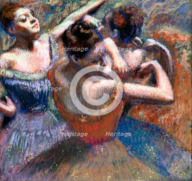 The Dancers, 1899. Artist: Degas, Edgar (1834-1917)