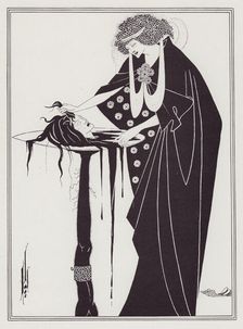 The Dancer's Reward, 1893. Creator: Aubrey Beardsley