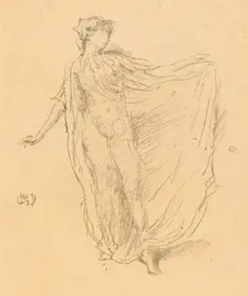 The Dancing Girl, 1889. Creator: James Abbott McNeill Whistler
