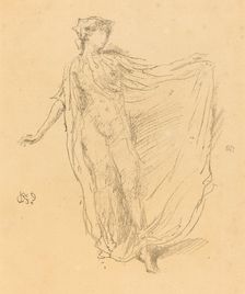 The Dancing Girl, 1889. Creator: James Abbott McNeill Whistler
