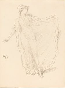 The Dancing Girl, 1889. Creator: James Abbott McNeill Whistler