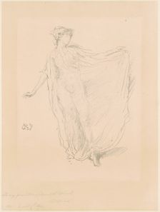 The Dancing Girl, 1889. Creator: James Abbott McNeill Whistler