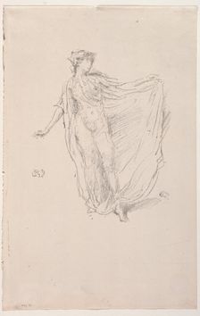 The Dancing Girl, 1890. Creator: James McNeill Whistler (American, 1834-1903)