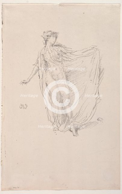 The Dancing Girl, 1890. Creator: James McNeill Whistler (American, 1834-1903).