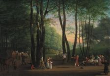 The Dancing Glade at Sorgenfri, North of Copenhagen, 1800. Creator: Jens Juel