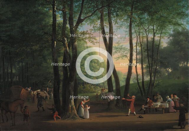 The Dancing Glade at Sorgenfri, North of Copenhagen, 1800. Creator: Jens Juel.