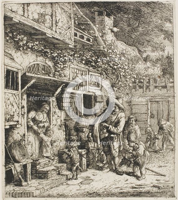 The Dancing Dog, 1685. Creator: Cornelis Dusart.
