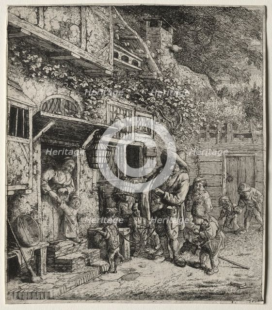 The Dancing Dog. Creator: Cornelis Dusart (Dutch, 1660-1704).