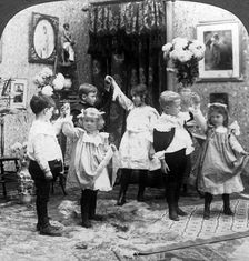 The Dancing Lesson Artist: American Stereoscopic Company