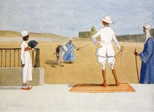 The Dandy Tourist 1908. Artist: Lance Thackeray