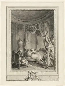 The Dangerous Novel, 1781. Creator: Isidore-Stanislas Helman