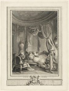 The Dangerous Novel, 1781. Creator: Isidore-Stanislas Helman