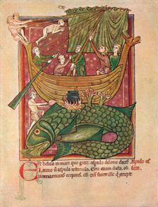The Dangers of the Sea (MS. Harl. 4751) 13th century, (1902)