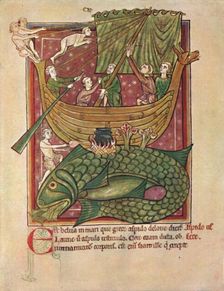 The Dangers of the Sea (MS. Harl. 4751) 13th century, (1902)