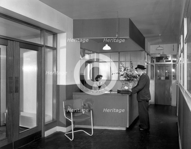 The Danish Bacon Company factory, Kilnhurst, South Yorkshire, 1957. Creator: Michael Walters.