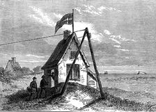 The Danish Cable landing-place, near Calais, 1873. Creator: Unknown