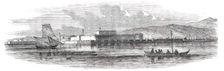 The Dardanelles - Fort of Chanah-Kalesi, from the Middle of the Channel, 1850. Creator: Unknown