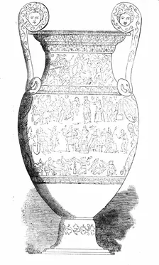 The Darius Vase, found at Canosa, 1857. Creator: Unknown