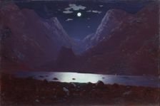The Darial Gorge. Artist: Kuindzhi, Arkhip Ivanovich (1842-1910)