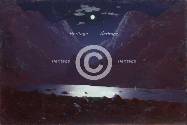 The Darial Gorge. Artist: Kuindzhi, Arkhip Ivanovich (1842-1910)