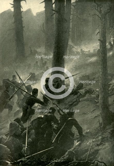 'The Daring Attack on the Spingawi Khotal, December 2, 1878', (1901).  Creator: Unknown.