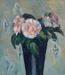 The dark blue vase, c1880. Creator: Cézanne, Paul (1839-1906)