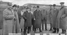 The Dark Hours of Italy; Co-operation of Allies: group of Allied ministers.., 1917. Creator: Unknown