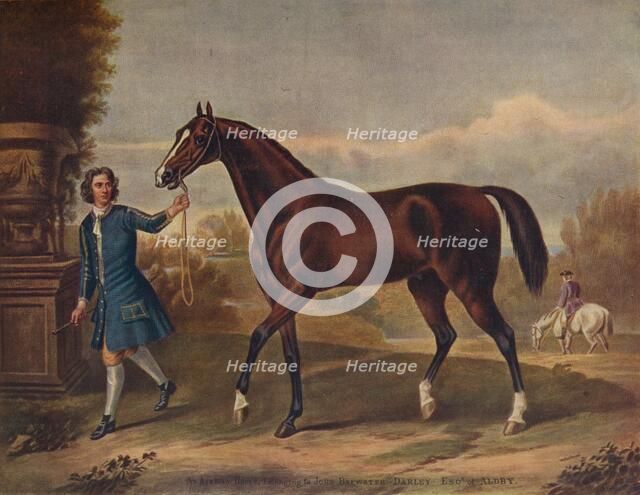 'The Darley Arabian', c1720, (1922). Artist: Unknown.