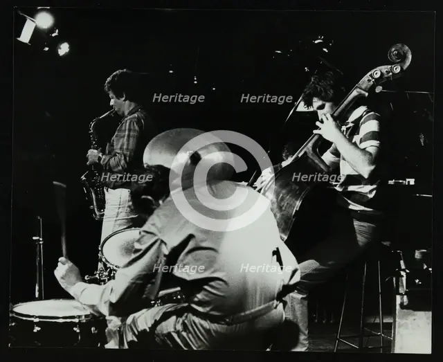 The Daryl Runswick Quartet in concert at The Stables, Wavendon, Buckinghamshire, 1981. Creator: Denis Williams.