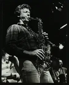 The Daryl Runswick Quartet in concert at The Stables, Wavendon, Buckinghamshire, 1981. Creator: Denis Williams