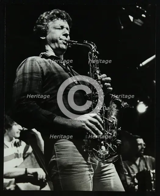 The Daryl Runswick Quartet in concert at The Stables, Wavendon, Buckinghamshire, 1981. Creator: Denis Williams.