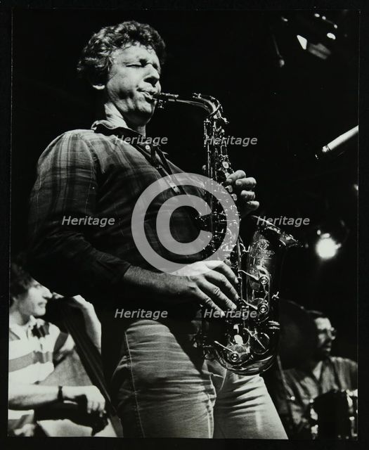The Daryl Runswick Quartet in concert at The Stables, Wavendon, Buckinghamshire, 1981. Artist: Denis Williams