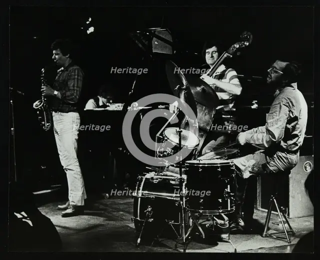 The Daryl Runswick Quartet in concert at The Stables, Wavendon, Buckinghamshire, 1981. Creator: Denis Williams.
