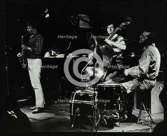 The Daryl Runswick Quartet in concert at The Stables, Wavendon, Buckinghamshire, 1981. Artist: Denis Williams