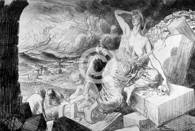'The Dawn', 1917, (c1920). Artist: Augustus John
