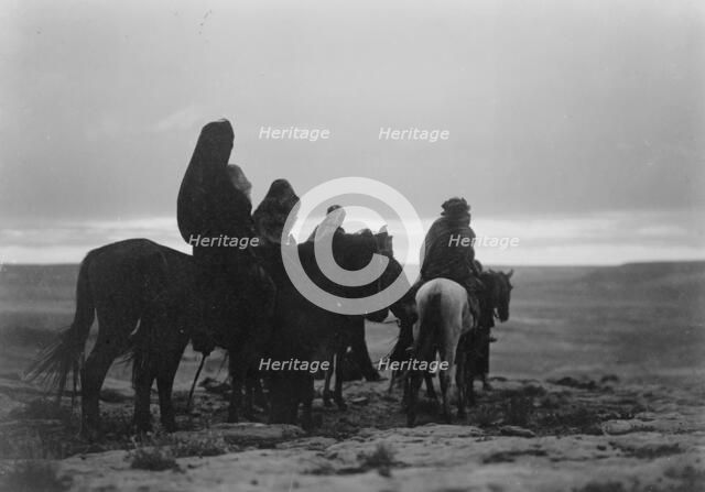 The dawn of day, c1905. Creator: Edward Sheriff Curtis.