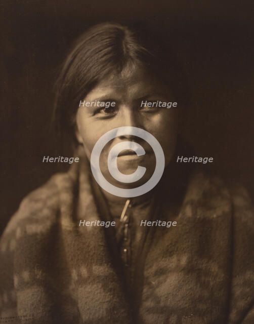The daughter of the desert-Navaho, c1904. Creator: Edward Sheriff Curtis.