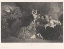 The Daughters of the Devil (The Creature), ca. 1848-62. Creator: Célestin Nanteuil