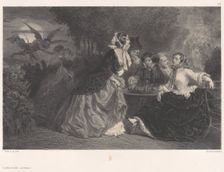 The Daughters of the Devil (The Creature), ca. 1848-62. Creator: Célestin Nanteuil