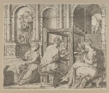 The Daughters of Minyas, 1545. Creator: Antonio Fantuzzi