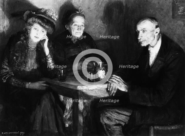 The Daughter's Return, 1909. Creator: Robert MacCameron.