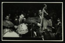 The Dave Brubeck Quartet in concert at Colston Hall, Bristol, 1958. Creator: Denis Williams